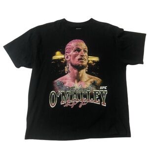 UFC Suga O’Malley Black Graphic Men's T-Shirt 2XL